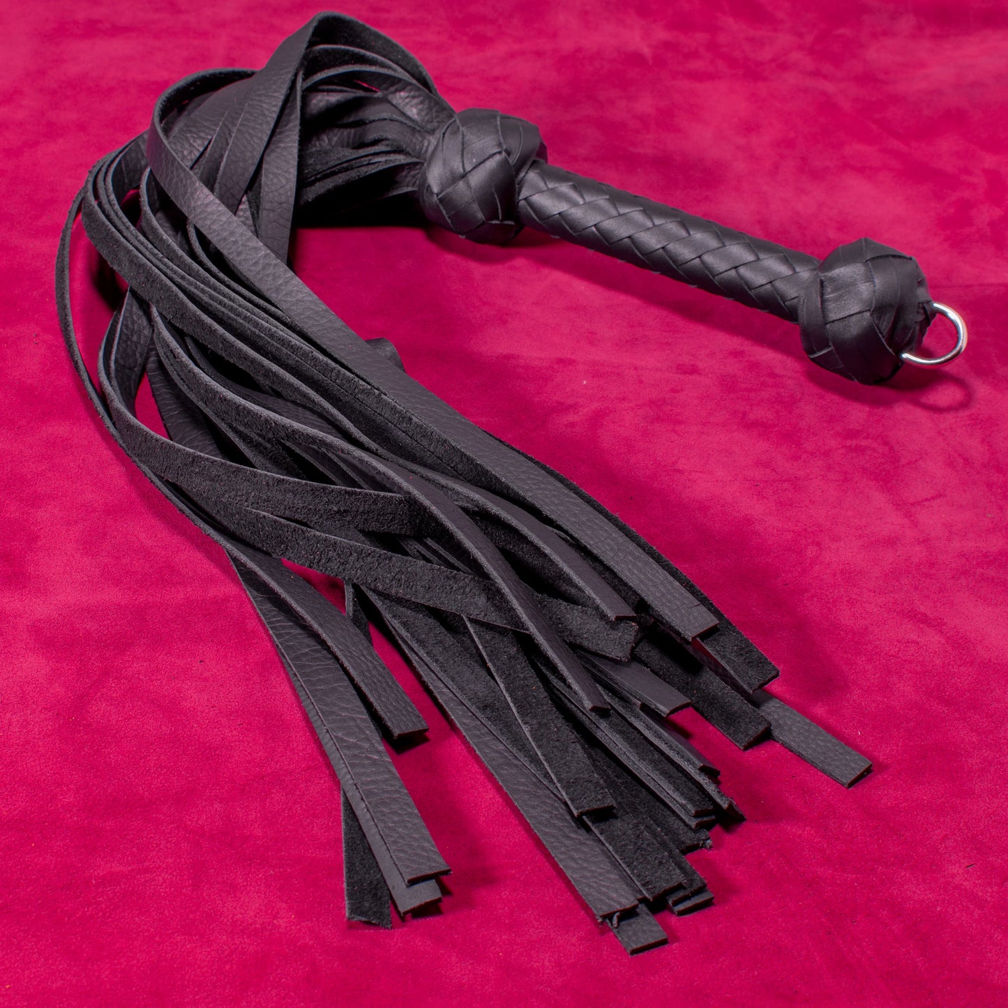 Classic Black Leather Flogger