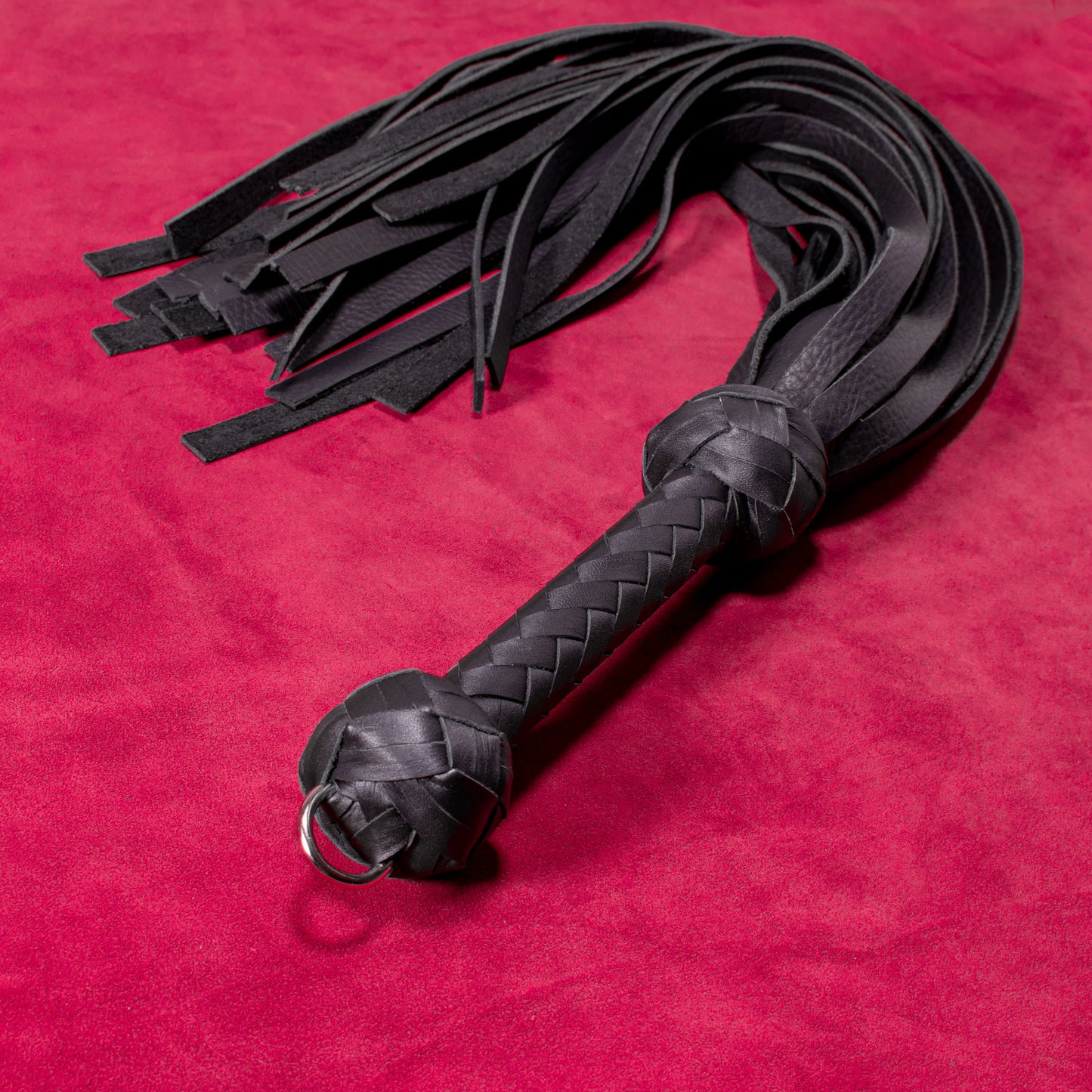 Classic Black Leather Flogger