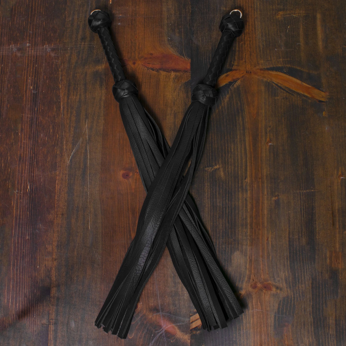 Classic Black Leather Flogger