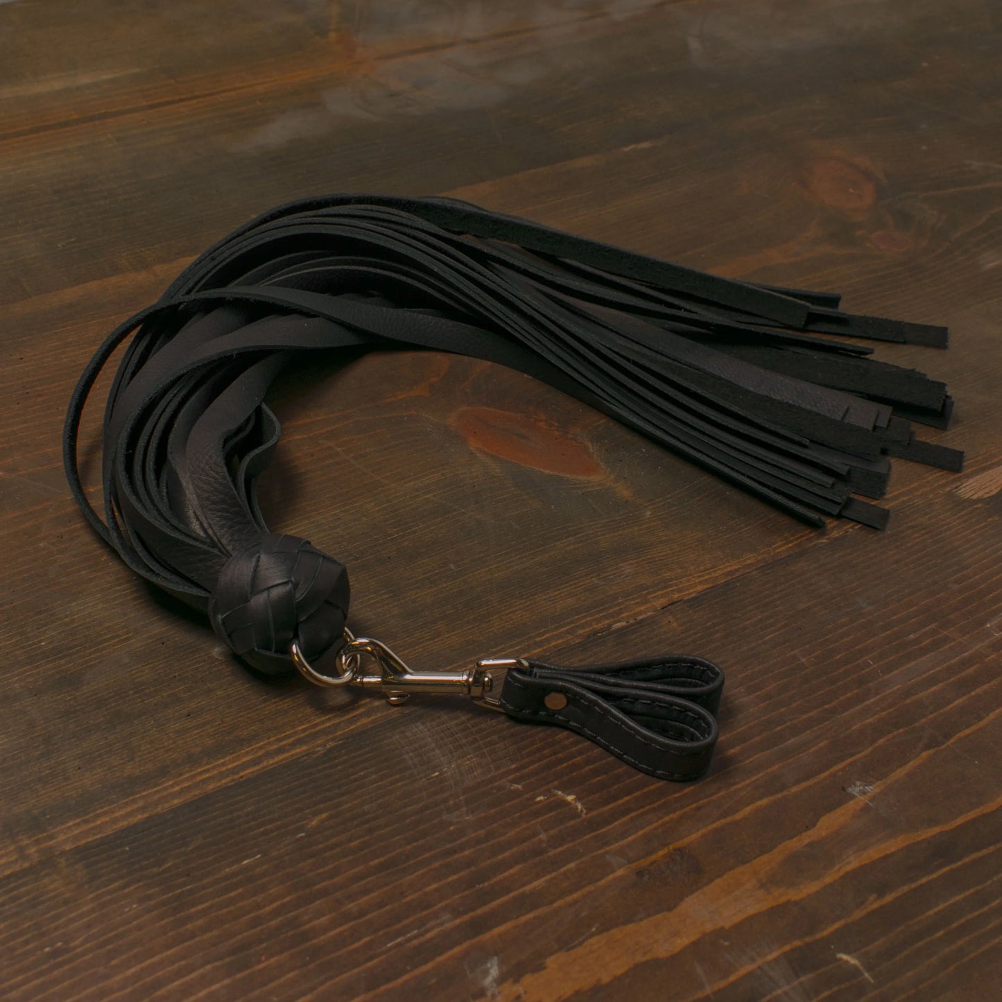 Black Leather Finger Floggers