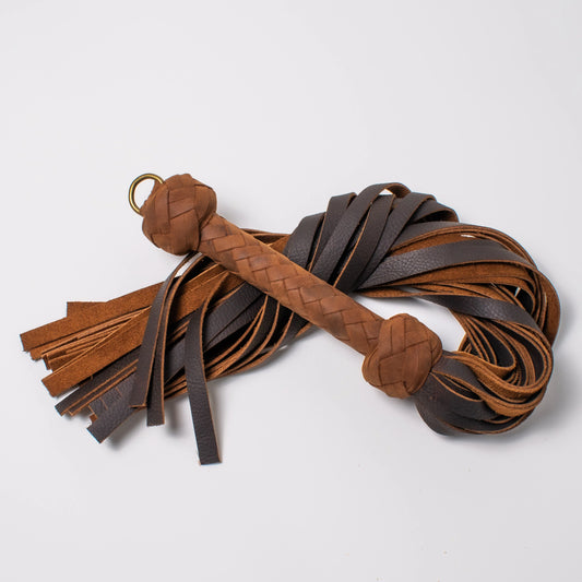 Classic Brown Leather Flogger