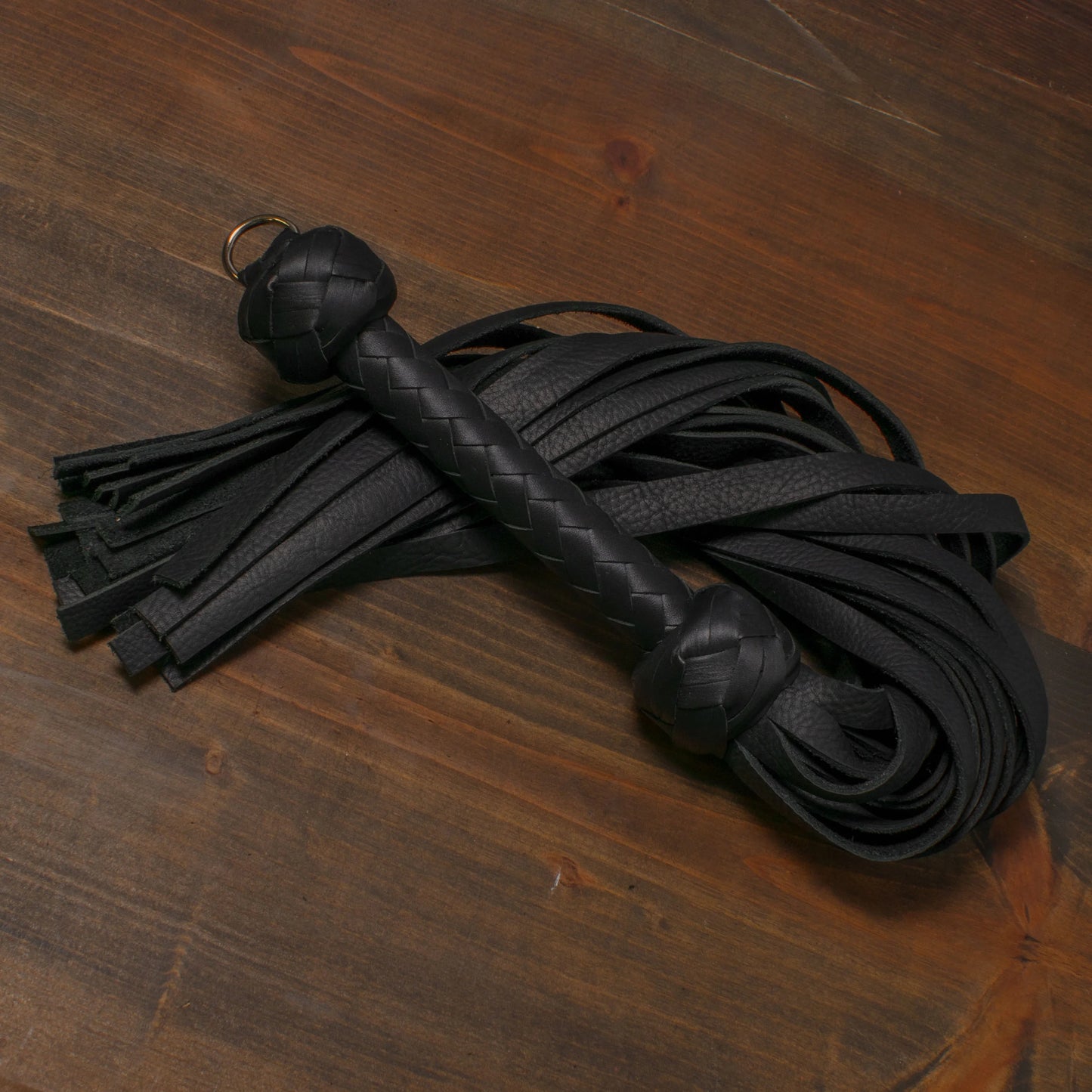 Classic Black Leather Flogger